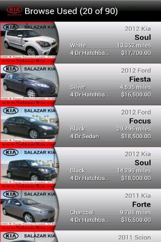 Salazar KIA DealerApp截图1