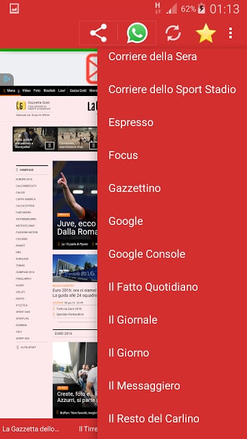 Edicola Giornali OnLine截图4