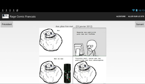 Rage Comic Francais截图2