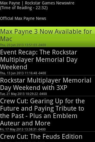 Max Payne Wallpapers + M...截图1