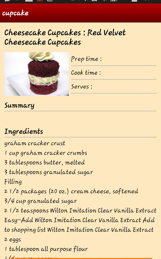 cupcake recipes 2015截图6