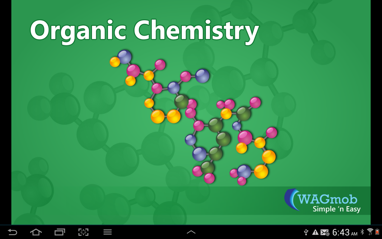 Organic Chemistry by WAGmob截图1