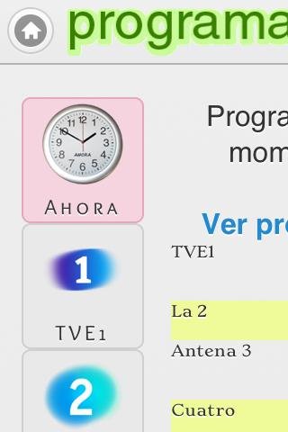 Programacion TDT (TV) Espa&ntilde;a截图2