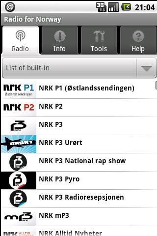 Radio for Norway (free app)截图1