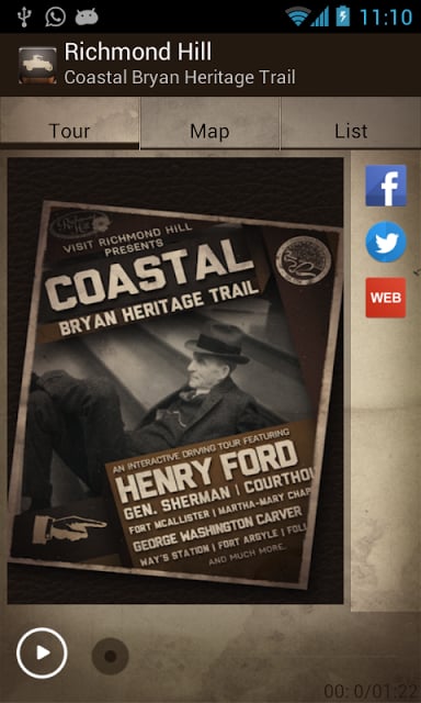 Coastal Bryan Heritage Trail截图1