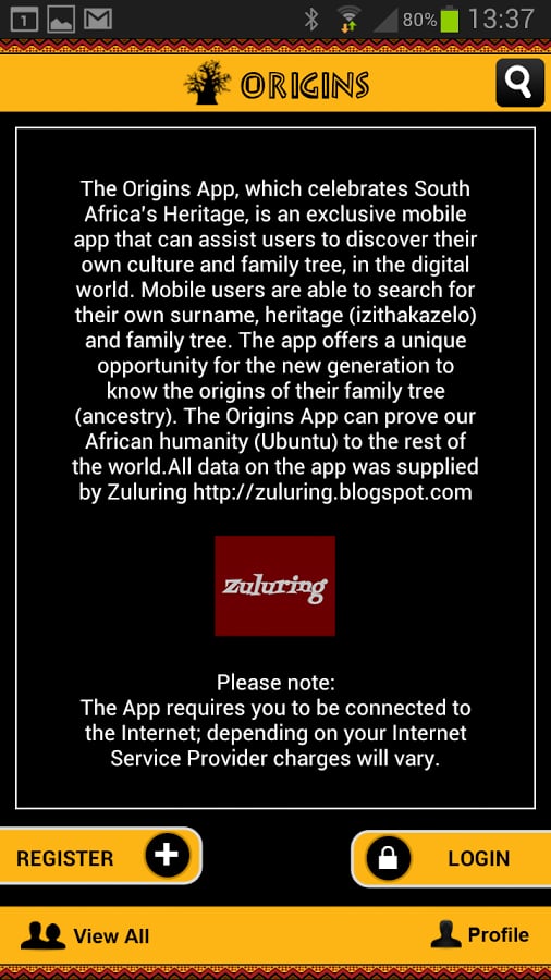 Origins Heritage截图1