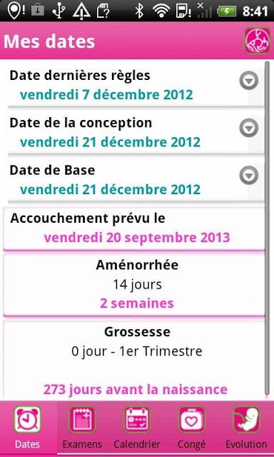 iGrossesse Autour de b&eacute;b&eacute;截图4