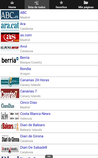 espa&ntilde;ola de noticias截图1