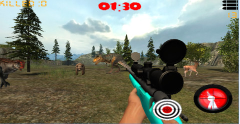 DinoSaur Sniper Hunter截图1