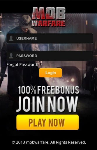 Mob Warfare Mafia Game MMORPG截图1