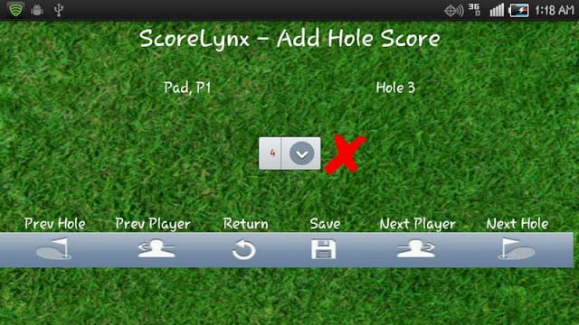 ScoreLynx Golf Leaderboard截图1