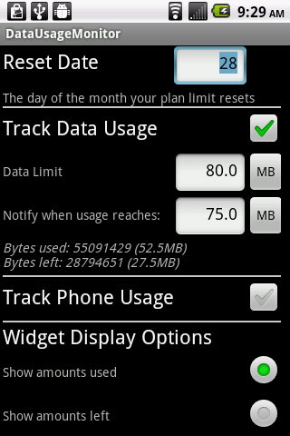 Phone Usage Gauge Widget截图1