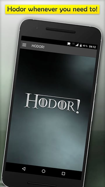HODOR! Game of Thrones Fun App截图6
