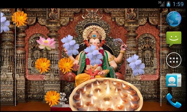 Ganpati Bappa Livewallpaper截图4