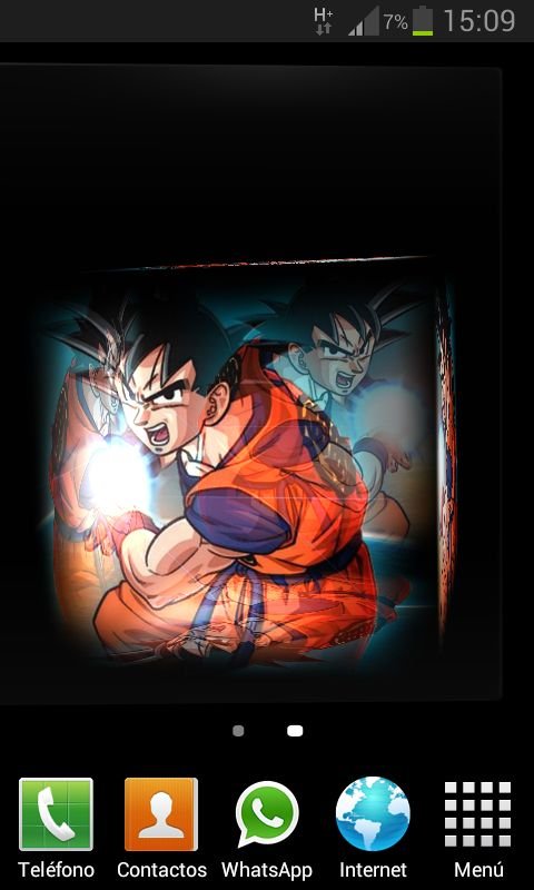 3D Goku Live Wallpaper截图2