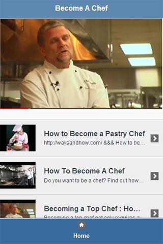 Become A Chef Video截图2