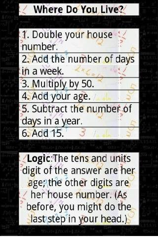 Mathematical Tricks截图1