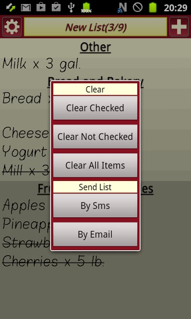 Just Shop - Shopping List App截图5