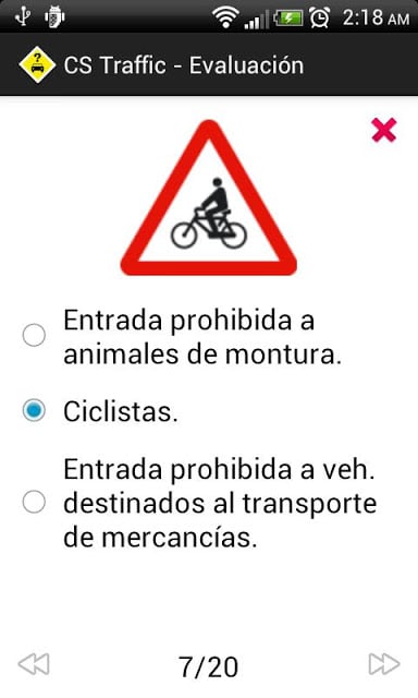 CSTraffic (Se&ntilde;ales de tr&aacute;fico)截图4