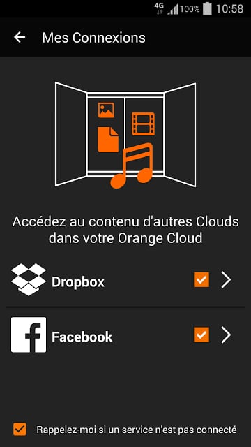 Orange Cloud BE截图1