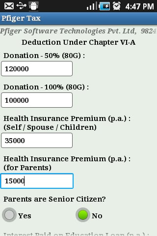 Tax Calculator By Pfiger截图8