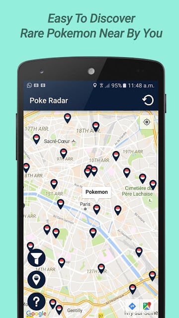 Poke Radar Map截图2