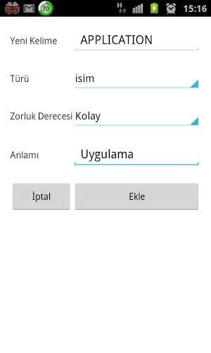 Akıllı Kelime Ezber截图1