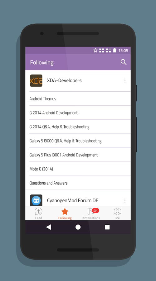 Purple Plot CM Theme主题截图4