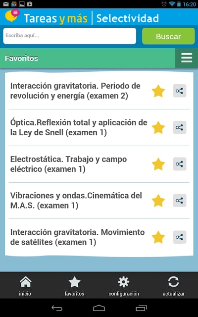 Tareas y m&aacute;s. Selectividad截图9