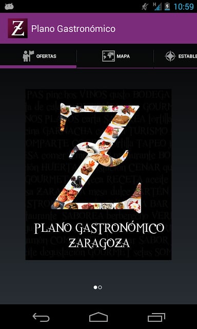 Plano Gastron&oacute;mico Zaragoza截图4