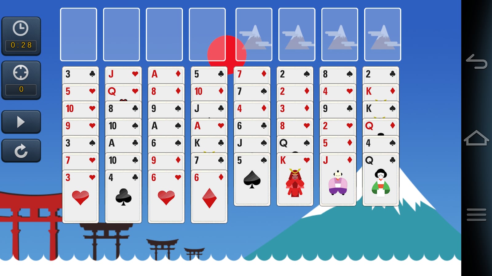 FreeCell Tokyo截图2