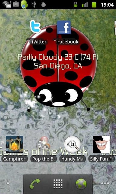 Lucky Ladybug Free Live WP截图6