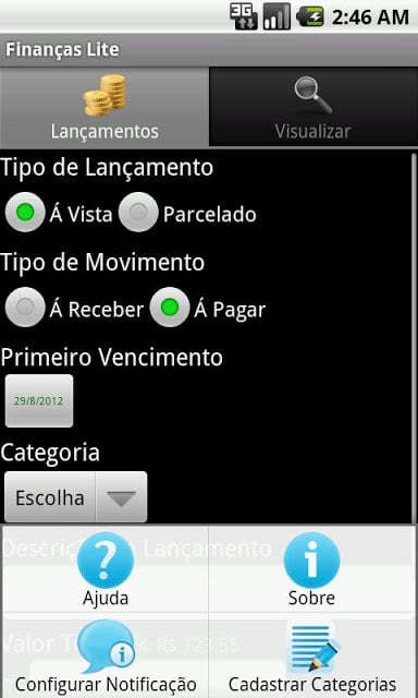 Finan&ccedil;as Lite截图6