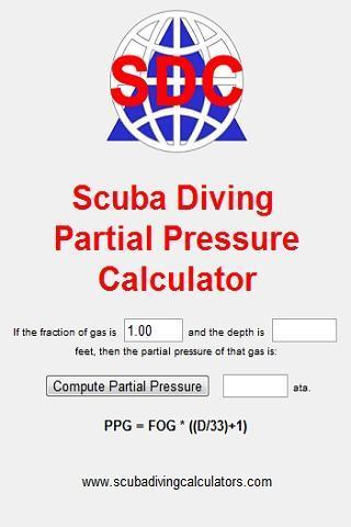 Scuba Partial Pressure截图1