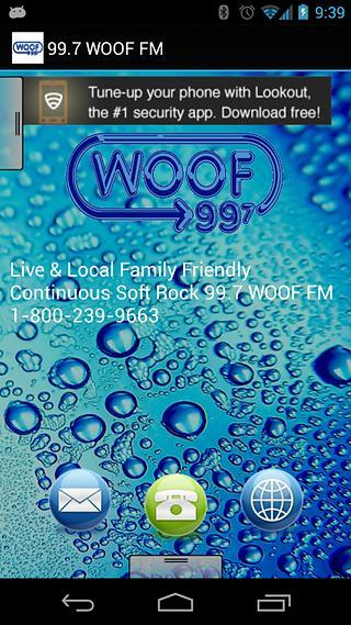 99.7 WOOF FM截图2