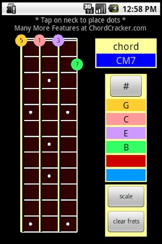 Ukulele Chord Cracker截图1