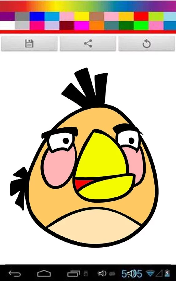 Angry Coloring Birds Kids截图1