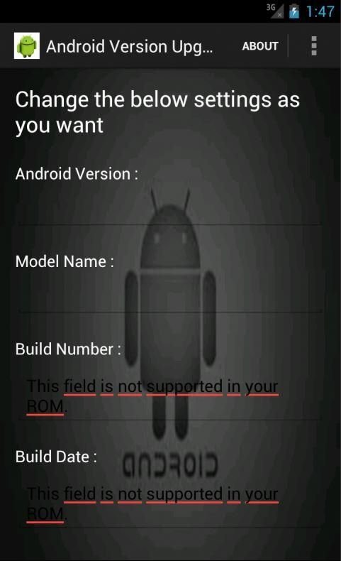 Android Version Updater(ROOT)截图1