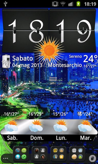 Girasole theme, PR.CLK wea截图3