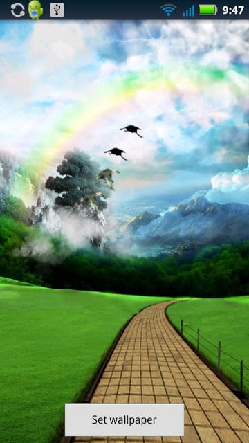 Rainbow Live Wallpaper截图2