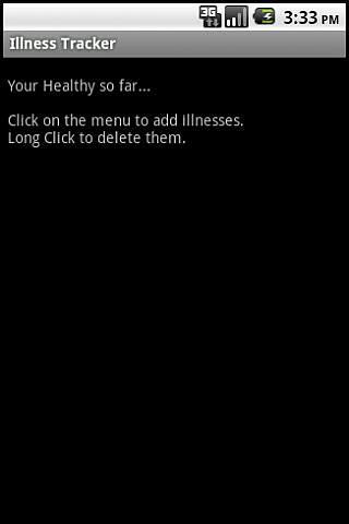 Illness Tracker截图2