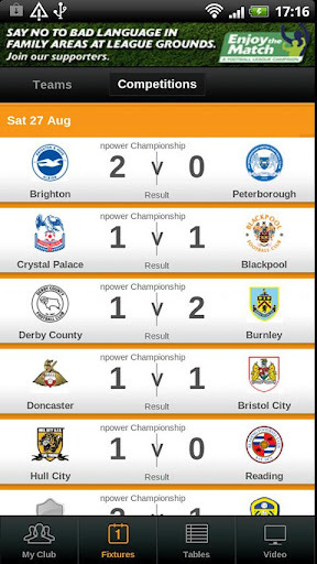 Football League Clubs' App截图3