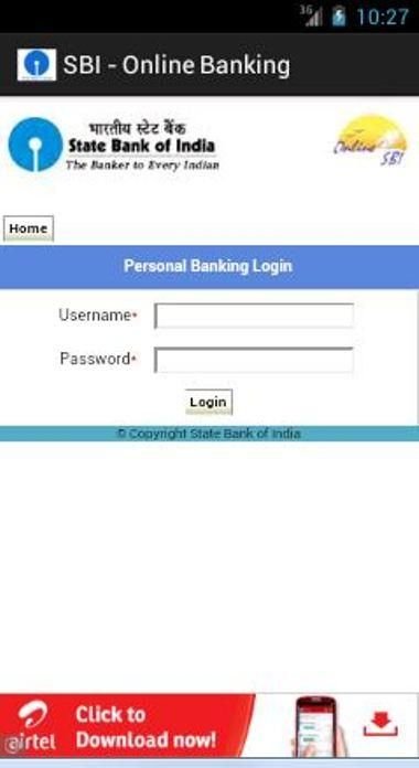 SBI - Online Banking截图1