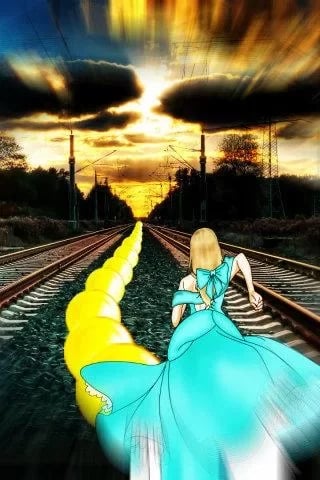 Princess train game截图2