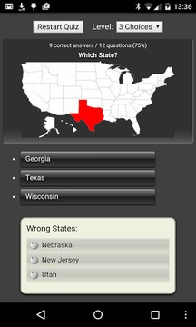 美国各州辨识——免费版截图