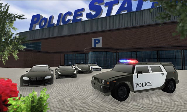 Police Parking 3D Extended 2截图1