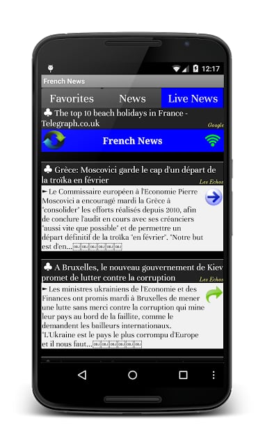 Fran&ccedil;ais Nouvelles quotidiens截图9