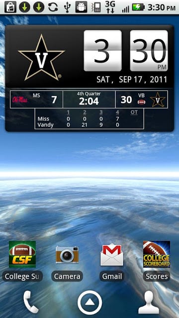 Vanderbilt Live Clock截图7