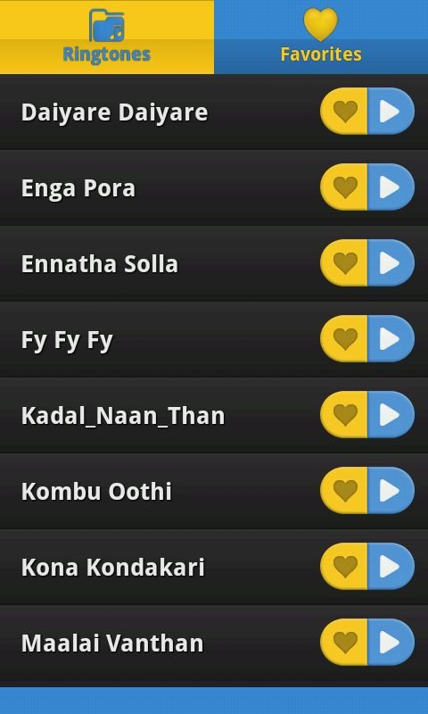 Tamil Latest Ringtones V-2截图3