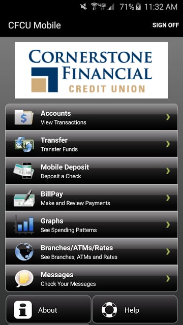 Cornerstone Financial CU截图6